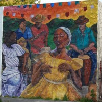 Mural at Casa de Cultura